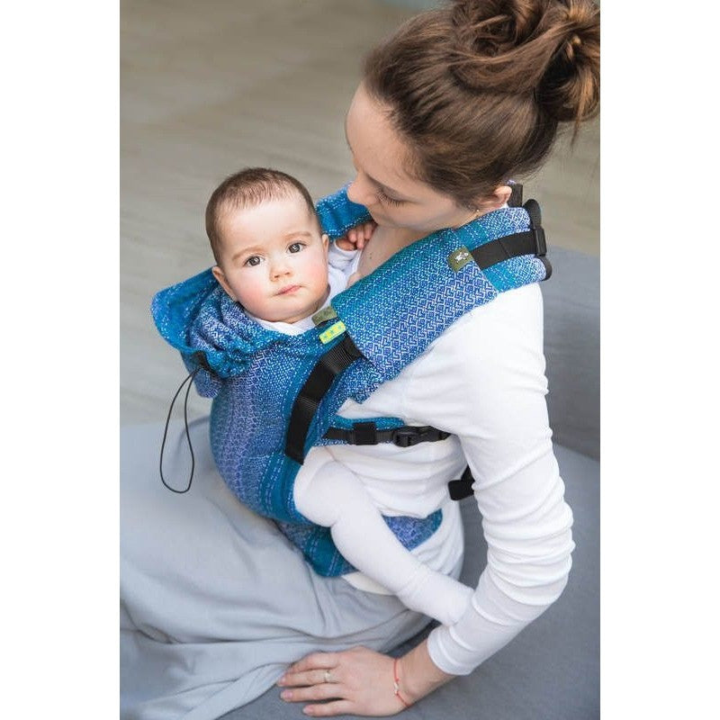 Lenny Lamb Ergonomic Carrier (BABY) - Little Love Ocean (Second Generation) - Baby Carrier - Lenny Lamb - Afterpay - Zippay Carry Them Close