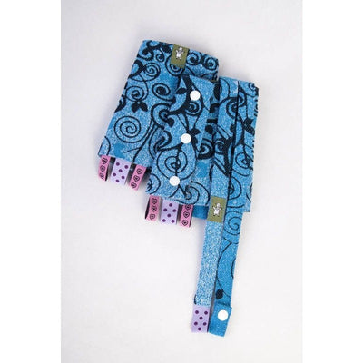 Lenny Lamb - Suck Pads and Reach Strap Set - Blue Princessa, , Carrier Accessories, Lenny Lamb, Carry Them Close - 5