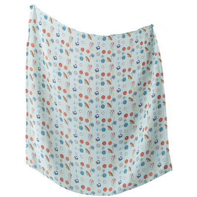 Kute Cuddles - Organic Bamboo Muslin Swaddle - Zion