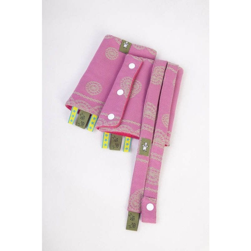 Lenny Lamb - Suck Pads and Reach Strap Set - Candy Lace, , Carrier Accessories, Lenny Lamb, Carry Them Close - 4