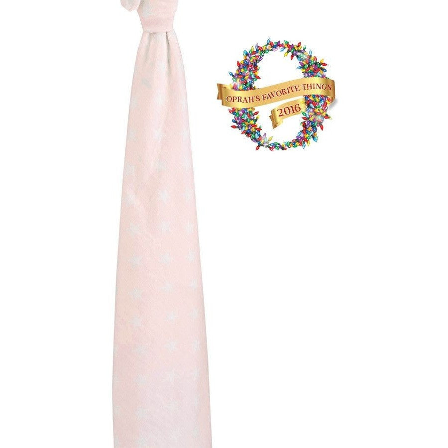 Aden and Anais - Flannel Muslin Swaddle - Grace - swaddle - Aden and Anais - Afterpay - Zippay Carry Them Close