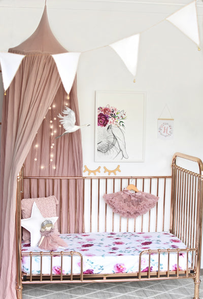 Snuggle Hunny Kids - Fitted Cot Sheet - Wanderlust