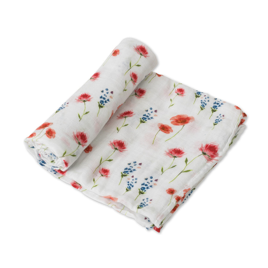 Little Unicorn - Cotton Muslin Baby Swaddle - Wild Mums