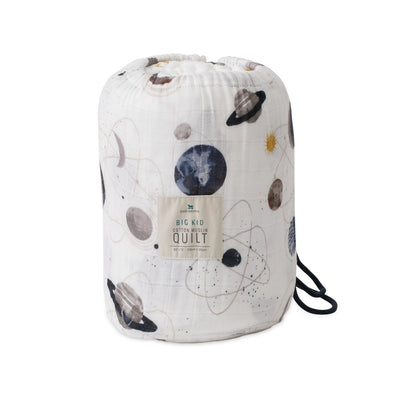 Little Unicorn - Cotton Muslin Quilt for Big Kids - Planetary