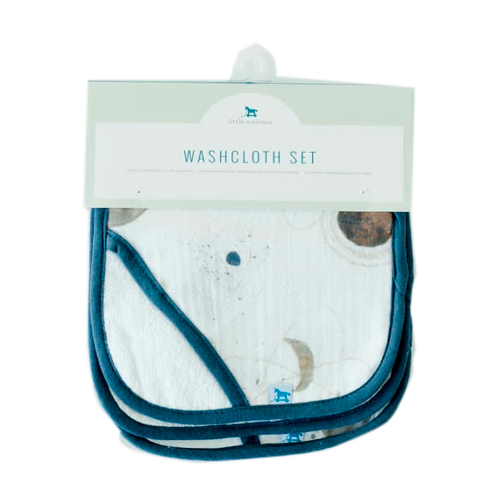 Little Unicorn - Wash Cloth Set (3pk) - Planetary