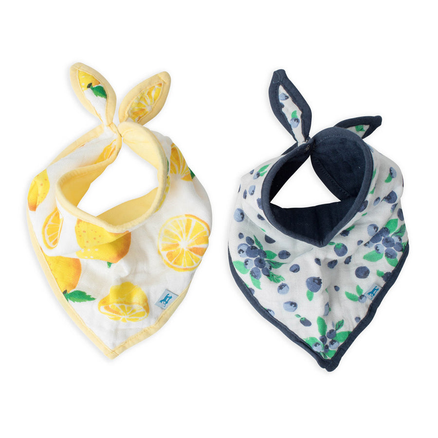 Little Unicorn - Bandana Bibs (2pk) - Berry Lemonade