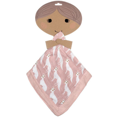 Milkbarn - Mini Lovely Comforter Bamboo - Pink Fox