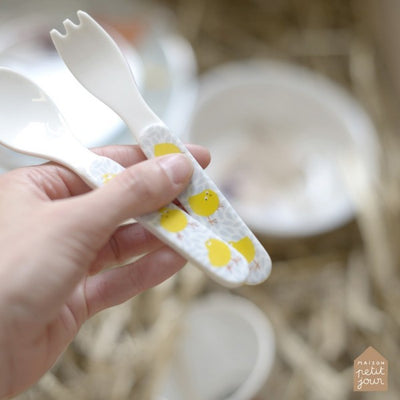 Petit Jour - 2 Piece Cutlery Set - Farm Yard