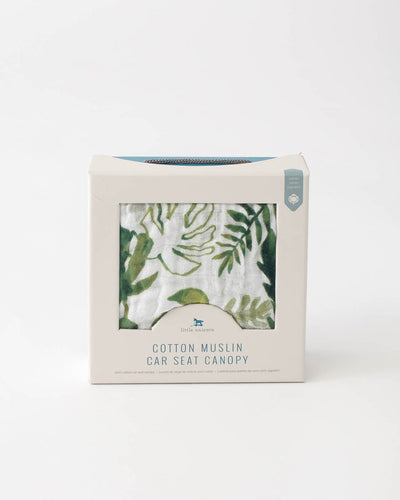 Little Unicorn - Car Seat Canopy - Tropical Leaf