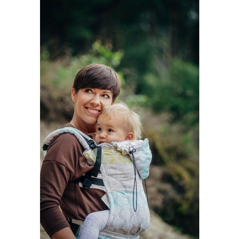 Lenny Lamb Ergonomic Carrier (BABY) - Daisy Petals (Silk, Wool, Cashmere, Cotton) (Second Generation), , Baby Carrier, Lenny Lamb, Carry Them Close - 6