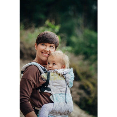 Lenny Lamb Ergonomic Carrier (BABY) - Daisy Petals (Silk, Wool, Cashmere, Cotton) (Second Generation), , Baby Carrier, Lenny Lamb, Carry Them Close - 6