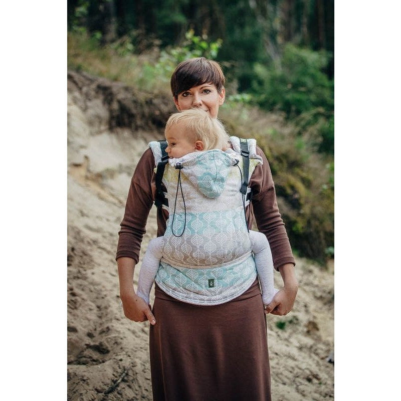 Lenny Lamb Ergonomic Carrier (BABY) - Daisy Petals (Silk, Wool, Cashmere, Cotton) (Second Generation), , Baby Carrier, Lenny Lamb, Carry Them Close - 2