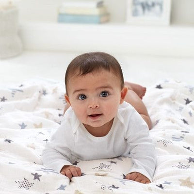 Aden and Anais - Classic Swaddles - Rock Star (4 Pack) - swaddle - Aden and Anais - Afterpay - Zippay Carry Them Close