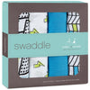 Aden and Anais - Classic Swaddles - Whiz Kid (4 Pack) - swaddle - Aden and Anais - Afterpay - Zippay Carry Them Close
