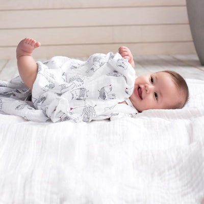 Aden and Anais - Classic Swaddles - Lovebird (4 Pack) - swaddle - Aden and Anais - Afterpay - Zippay Carry Them Close