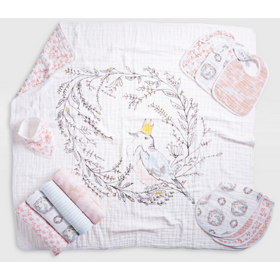 Aden and Anais - Classic Swaddles - Birdsong (4 Pack) - swaddle - Aden and Anais - Afterpay - Zippay Carry Them Close