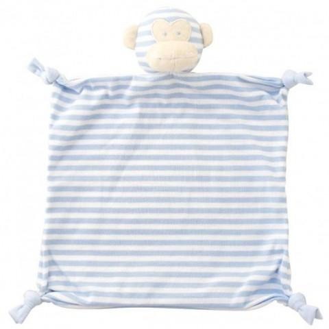 Alimrose - Comforter Blue Monkey - Security Blanket - Alimrose - Afterpay - Zippay Carry Them Close
