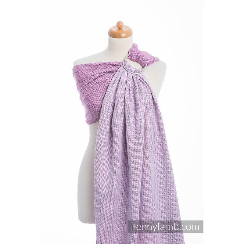 Lenny Lamb Ring Sling - Little Herringbone Purple - Ring Sling - Lenny Lamb - Afterpay - Zippay Carry Them Close