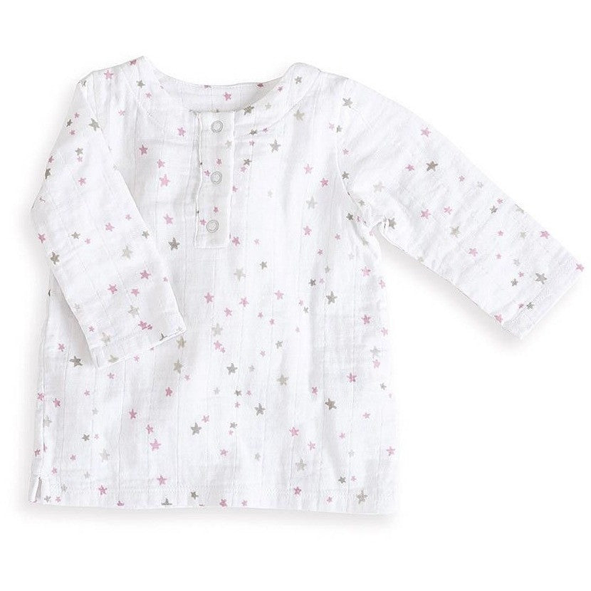 Long Sleeve Tunic Top - Lovely Star Burst - Clothing - Aden and Anais - Afterpay - Zippay Carry Them Close