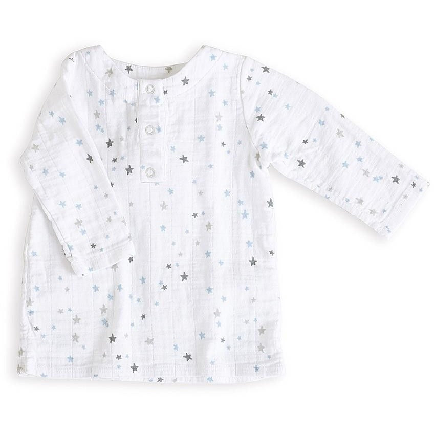 Long Sleeve Tunic Top - Night Sky Starburst - Clothing - Aden and Anais - Afterpay - Zippay Carry Them Close