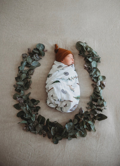 Snuggle Hunny Kids - Organic Muslin Wrap - Alpha