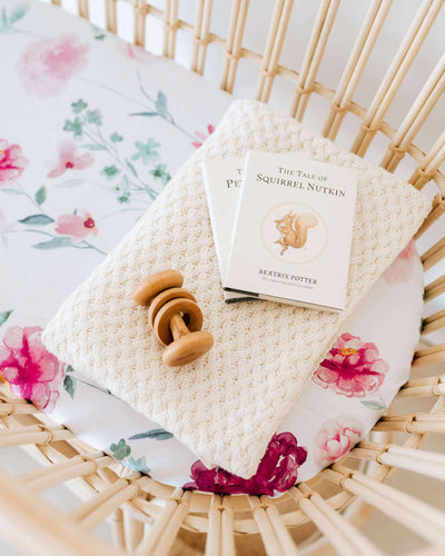 Snuggle Hunny Kids - Bassinet Fitted Sheet / Change Pad Cover - Wanderlust