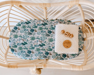 Snuggle Hunny Kids - Bassinet Fitted Sheet / Change Pad Cover - Arizona