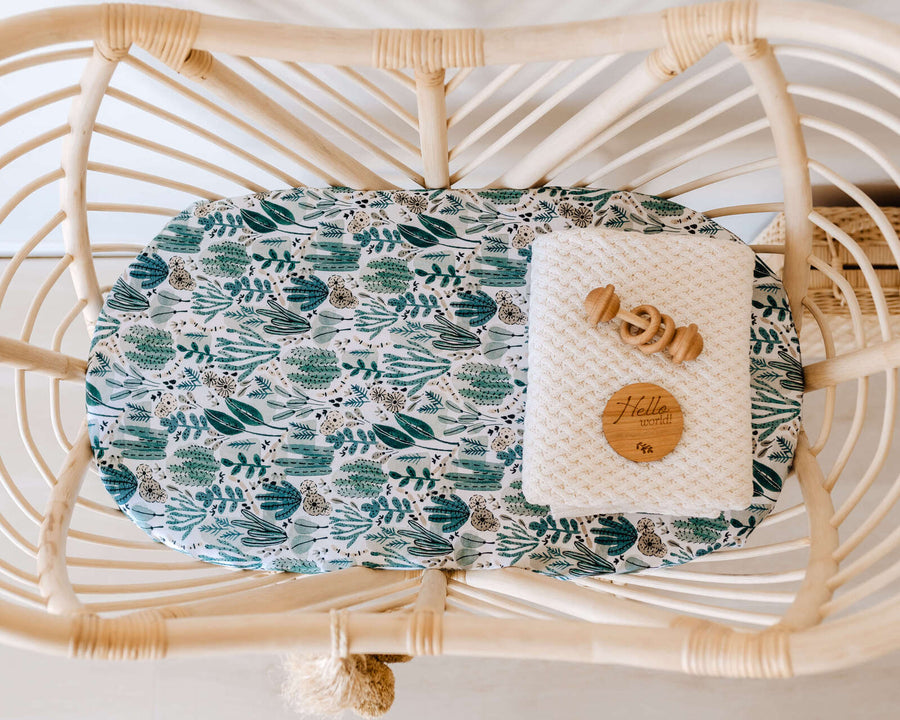 Snuggle Hunny Kids - Bassinet Fitted Sheet / Change Pad Cover - Arizona