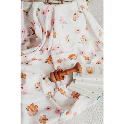 Snuggle Hunny Kids - Organic Muslin Wrap - Poppy