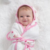 Aden and Anais - Baby Bath Wrap - Princess Posie - Bath - Aden and Anais - Afterpay - Zippay Carry Them Close