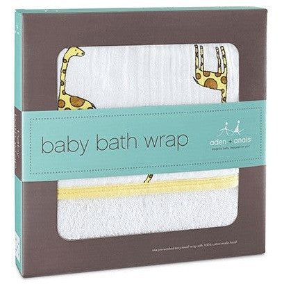 Aden and Anais - Baby Bath Wrap - Jingle Jam - Bath - Aden and Anais - Afterpay - Zippay Carry Them Close