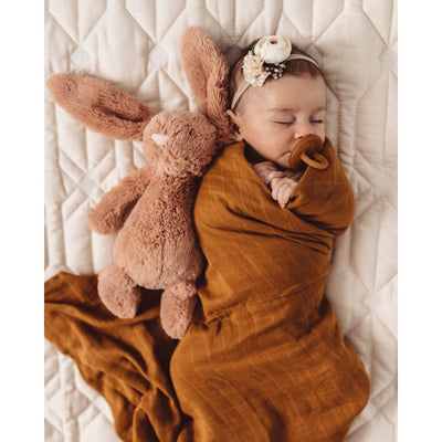 Snuggle Hunny Kids - Organic Muslin Wrap - Bronze - Carry Them Close