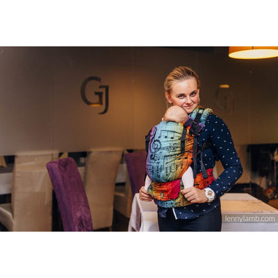 Lenny Lamb - LennyUp SYMPHONY RAINBOW DARK - Baby Carrier - Lenny Lamb - Afterpay - Zippay Carry Them Close