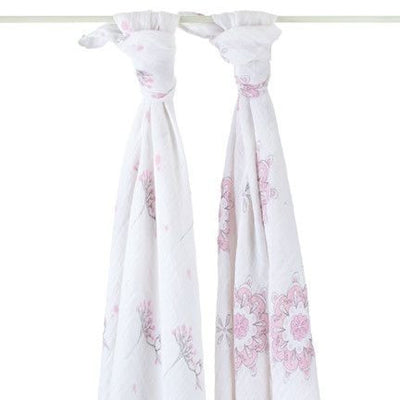 Aden and Anais - Swaddle - For the Birds (2 set) - swaddle - Aden and Anais - Afterpay - Zippay Carry Them Close