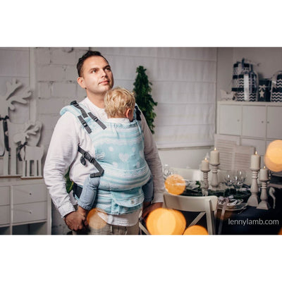 Lenny Lamb - LennyUp ARCTIC LACE (Silk) - Baby Carrier - Lenny Lamb - Afterpay - Zippay Carry Them Close