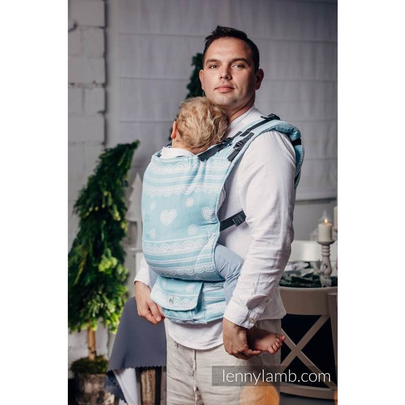 Lenny Lamb - LennyUp ARCTIC LACE (Silk) - Baby Carrier - Lenny Lamb - Afterpay - Zippay Carry Them Close