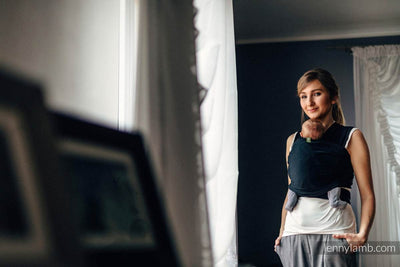 Lenny Lamb Stretchy Wrap - BLACK