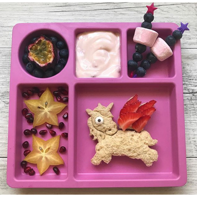 Lunch Punch Sandwich Cutters Pairs - I Love Unicorns