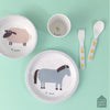 Petit Jour - 5 Piece Tableware Gift Set - Farm Yard