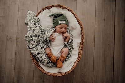 Snuggle Hunny Kids - Organic Muslin Wrap - Evergreen