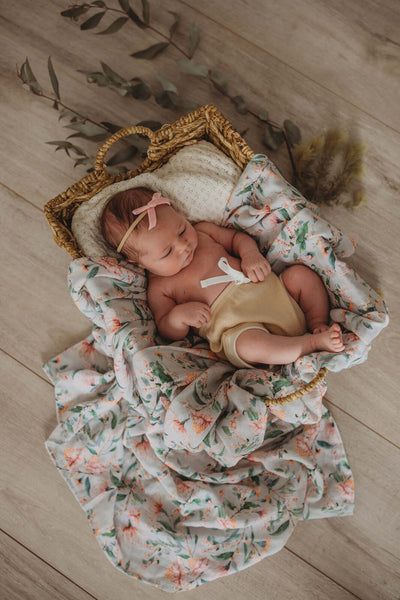 Snuggle Hunny Kids - Organic Muslin Wrap - Wattle