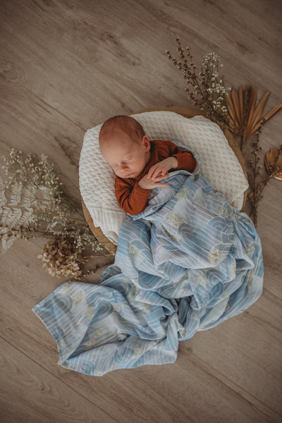 Snuggle Hunny Kids - Organic Muslin Wrap - Eventide Miss Kyree Loves