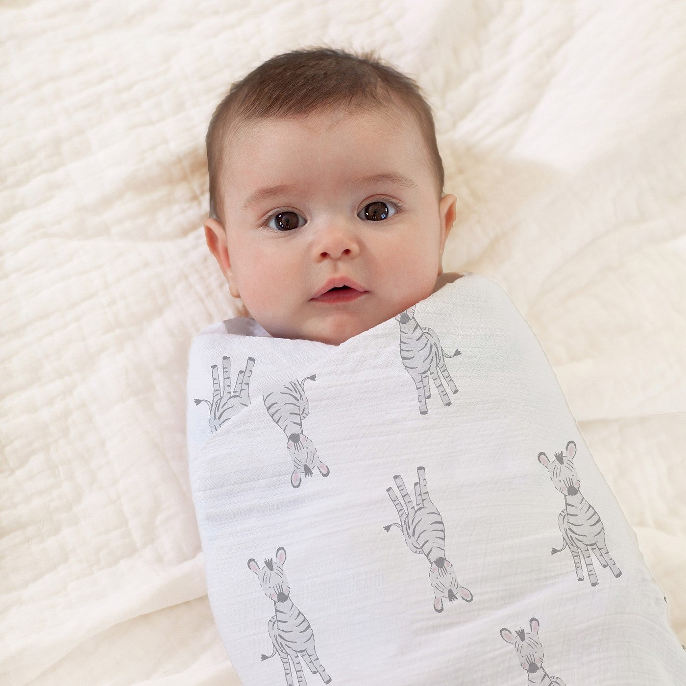 Aden by Aden and Anais - Classic Swaddles - Safari Babes (4 Pack)