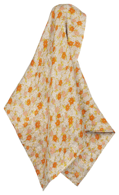 Milkbarn - Bamboo Baby Swaddle - Grey Floral