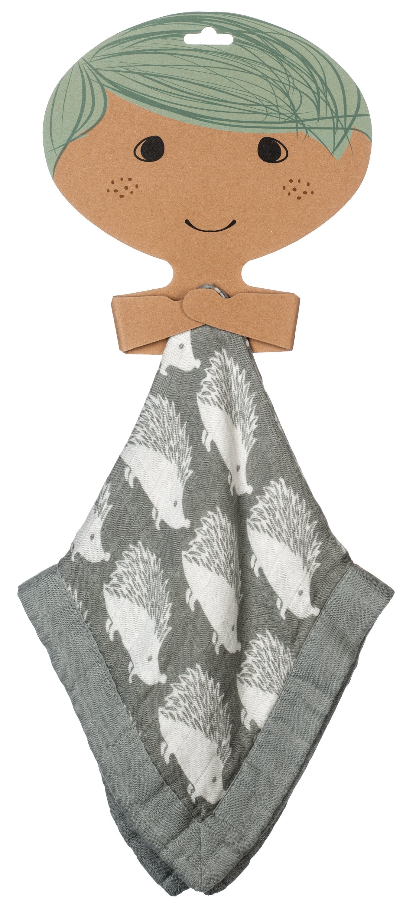 Milkbarn - Mini Lovely Comforter Bamboo - Grey Hedgehog