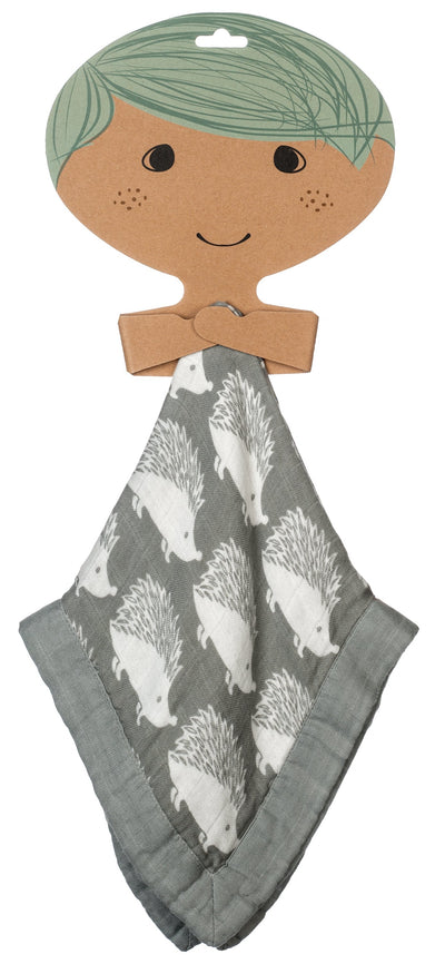 Milkbarn - Mini Lovely Comforter Bamboo - Grey Hedgehog