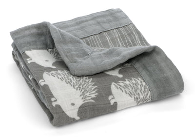 Milkbarn - Mini Lovely Comforter Bamboo - Grey Hedgehog