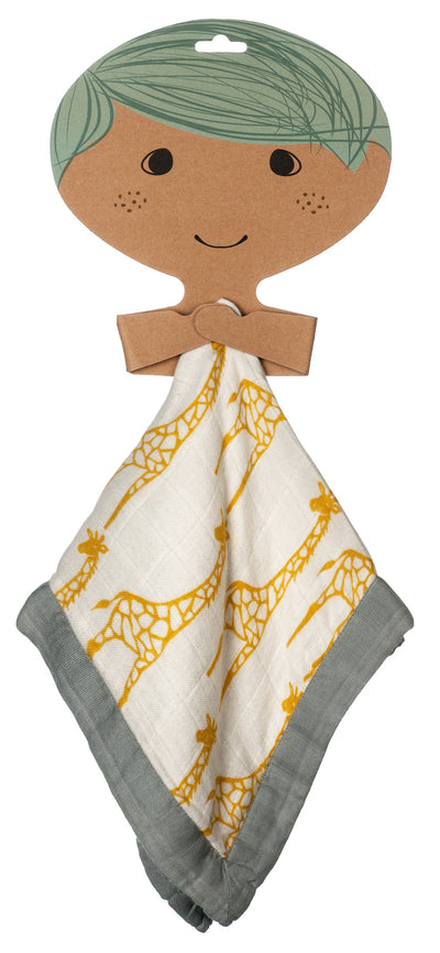 Milkbarn - Mini Lovely Comforter Bamboo - Yellow Giraffe