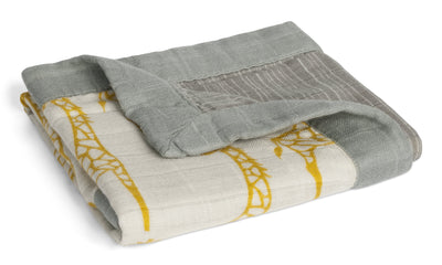 Milkbarn - Mini Lovely Comforter Bamboo - Yellow Giraffe