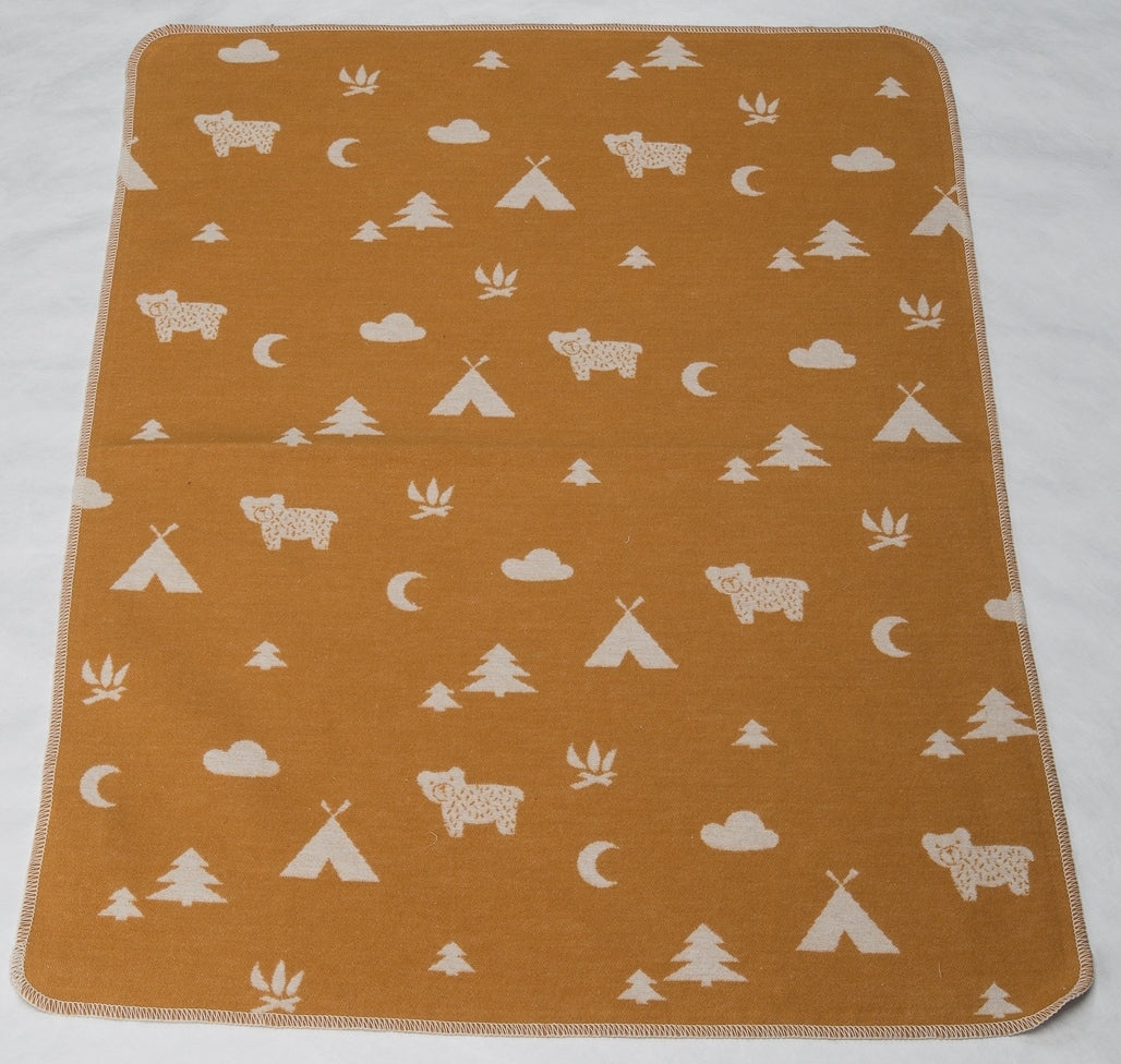 Emotion & Kids - Bassinet Blanket - GOLD CAMPING JUWEL